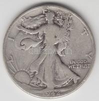 Amerikai Egyesült Államok 1942. 1/2$ Ag "Walking Liberty" T:3
USA 1942. 1/2$ Ag "Walk...