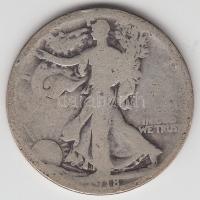 Amerikai Egyesült Államok 1918. 1/2$ Ag "Walking Liberty" T:3-
USA 1918. 1/2$ Ag "Wal...