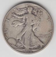 Amerikai Egyesült Államok 1938. 1/2$ Ag "Walking Liberty" T:3
USA 1938. 1/2$ Ag "Walk...