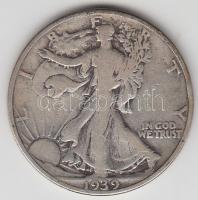 Amerikai Egyesült Államok 1939. 1/2$ Ag "Walking Liberty" T:3
USA 1939. 1/2$ Ag "Walk...