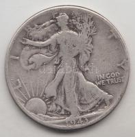 Amerikai Egyesült Államok 1943. 1/2$ Ag "Walking Liberty" T:3
USA 1943. 1/2$ Ag "Walk...