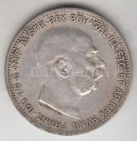 Ausztria 1915. 1K Ag T:2-
Austria 1915. 1 Corona Ag C:VF