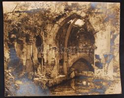 1938 Sevcsik Jenő (1899-1996): Tata-tóváros, jelzetlen vintage fotóművészeti alkotás, a szerző hagyatékából, 24x30 cm