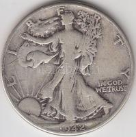 Amerikai Egyesült Államok 1942. 1/2$ Ag "Walking Liberty" T:3
USA 1942. 1/2$ Ag "Walk...