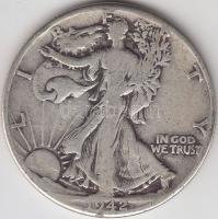 Amerikai Egyesült Államok 1942. 1/2$ Ag "Walking Liberty" T:3
USA 1942. 1/2$ Ag "Walk...