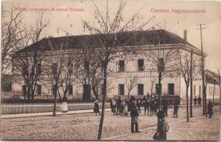 Nagyszalonta, Községi gimnázium és református fiúiskola / grammar school, Calvinist school for boys (EK)