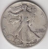 Amerikai Egyesült Államok 1942. 1/2$ Ag "Walking Liberty" T:3
USA 1942. 1/2$ Ag "Walk...