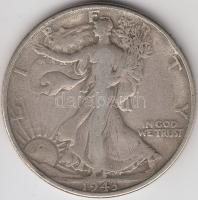 Amerikai Egyesült Államok 1943. 1/2$ Ag "Walking Liberty" T:3
USA 1943. 1/2$ Ag "Walk...
