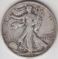 Amerikai Egyesült Államok 1943. 1/2$ Ag "Walking Liberty" T:3
USA 1943. 1/2$ Ag "Walk...