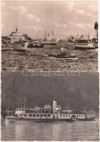 55 db modern, hajót ábrázoló motívum lap / 55 modern motive cards, ships