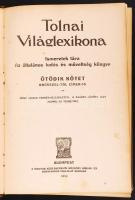 Tolnai Világlexikon I.-II. kötet A-Csipkéig. Bp., 1915. Tolnai. Egyik köteten kis foszlás egyéblként...