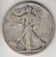 Amerikai Egyesült Államok 1945. 1/2$ Ag "Walking Liberty" T:3
USA 1945. 1/2$ Ag "Walk...