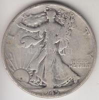 Amerikai Egyesült Államok 1945. 1/2$ Ag "Walking Liberty" T:3
USA 1945. 1/2$ Ag "Walk...