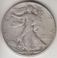Amerikai Egyesült Államok 1945. 1/2$ Ag "Walking Liberty" T:3
USA 1945. 1/2$ Ag "Walk...
