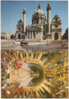 100 db modern, jó minőségű, főként osztrák városképes lap / 100 modern mainly Austrian postcards, go...