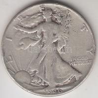 Amerikai Egyesült Államok 1946. 1/2$ Ag "Walking Liberty" T:3
USA 1946. 1/2$ Ag "Walk...
