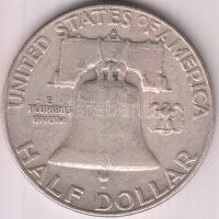 Amerikai Egyesült Államok 1960D 1/2$ Ag "Franklin" T:3
USA 1960D Half Dollar Ag "Fran...