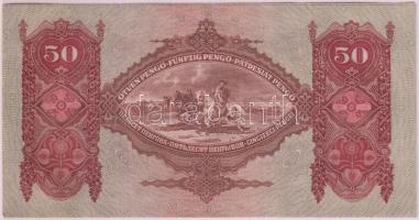 1932. 50P (2x) egymás utáni sorszámmal T:I-(enyhe sarokkopás)