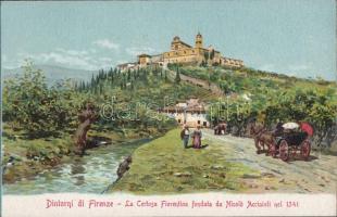 Firenze Charterhouse, litho