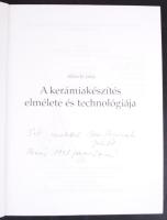 Albrecht Júlia: A kerámiaművesség története, A kerámiakészítés elmélete és technológiája 2 db szakkö...