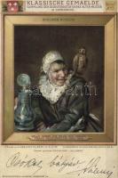 Frans Hals: Malle Babbe, litho (EB)