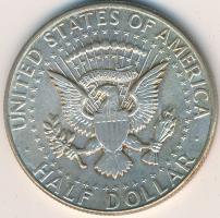 Amerikai Egyesült Államok 1964. 1/2$ Ag &quot;Kennedy&quot; T:2-,3 &lt;br/&gt;USA 1964. 1/2 Dollar Ag &quot;Kennedy&quot; C:VF,F &lt;br/&gt;Krause KM#202