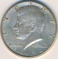 Amerikai Egyesült Államok 1964. 1/2$ Ag "Kennedy" T:2-,3
USA 1964. 1/2 Dollar Ag "Ken...