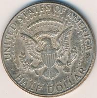 Amerikai Egyesült Államok 1964. 1/2$ Ag &quot;Kennedy&quot; T:2-,3 &lt;br/&gt;USA 1964. 1/2 Dollar Ag &quot;Kennedy&quot; C:VF,F &lt;br/&gt;Krause KM#202