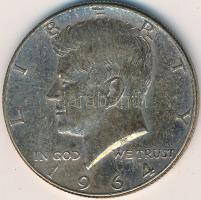 Amerikai Egyesült Államok 1964. 1/2$ Ag "Kennedy" T:2-,3
USA 1964. 1/2 Dollar Ag "Ken...