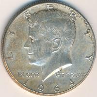 Amerikai Egyesült Államok 1964. 1/2$ Ag "Kennedy" T:2-,3
USA 1964. 1/2 Dollar Ag "Ken...