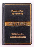 Somlyó György(szerk.): Arion 3, költészet mindenkinek. Minikönyv, kiadói aranyozott műbőr kötésben, újszerű állapotban.