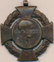 1908. &quot;Polgári Jubileumi Kereszt&quot; Br kitüntetés mellszalag nélkül T:2- &lt;br/&gt;Hungary 1908. &quot;Diamond Jubilee Cross for the Civil List&quot; Br decoration without ribbon C:VF