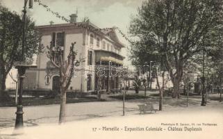 Marseille Exposition Coloniale, Chateau Duplessis / Colonial Expo, castle (EB)