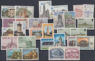 Europa CEPT 22 diff. countries, 45 diff. stamps, Europa CEPT 22 klf ország 45 klf bélyeg
