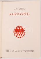 Kós Károly: Kalotaszeg, Kolozsvár 1937 Az Erdélyi Szépmíves Céh 10 éves jubileumára kiadott díszkiad...