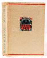 Remenyik Sándor: Romon virág Első kiadás! Kolozsvár, 1935. Az Erdélyi Szépmíves Céh 10 éves jubileum...