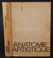 Barcsay Jenő: Anatomie Artistique de LHomme POaris, 1982. Berger-Levrault, Művészi anatómia