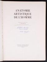 Barcsay Jenő: Anatomie Artistique de L'Homme
POaris, 1982. Berger-Levrault, Művészi anatómia