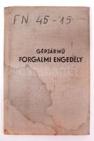 1975 Nyíregyháza, Gépjármű forgalmi engedély