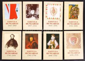 Saecula Hungariae I-XII. Válogatott írások a honfoglalás korától napjainkig 12 könyvben. Bp., 1985. Széchenyi Művészeti Központ Kiadói tékában