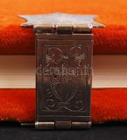 A párizsi hóráskönyv, Bp., 1978. Helikon Kiadó Sorszámozott hasonmás kiadás fémveretes egészbársony ...