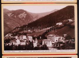 cca 1900 Gasten und Umgebung 6 képet tartalmazó képes füzet / Picture booklet with 6 photos