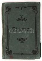 cca 1900 Fiume 7 képet tartalmazó képes füzet / Picture booklet with 7 photos