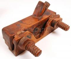 Négy darab kézi gyalu, jó állapotban, h:20-26 cm