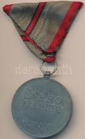 1918. "Laeso Militi" - Sebesültek Érme cink kitüntetés mellszalaggal. Szign.: R. Placht T:...