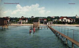 Balatonszemes strand, Divald &amp; Monostory (kis szakadás / small tear)