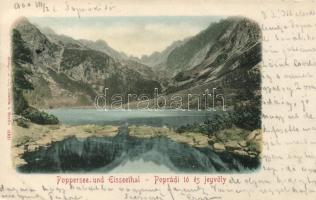 Tátra Poprádi-tó, Jég-völgy / lake, valley