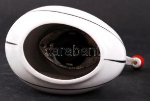 Retró kávédaráló, porcelán-fém, m:22 cm