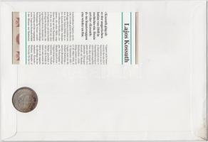 1994. "Kossuth Lajos halálának 100. évfordulója" érmés és bankjegyes pecsételt boríték 194...