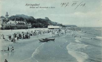 Heringsdorf, Strand, Herrenbad v. Kulm / beach
